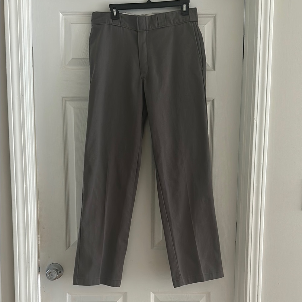 Dickies Gray Chinos Classic Straight-Leg